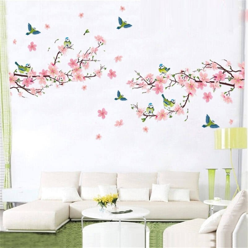 Sticker Branche de Cerisier Japonais 