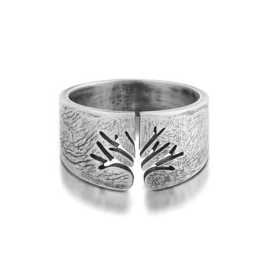 Bague Arbre de Vie Acier Inoxydable