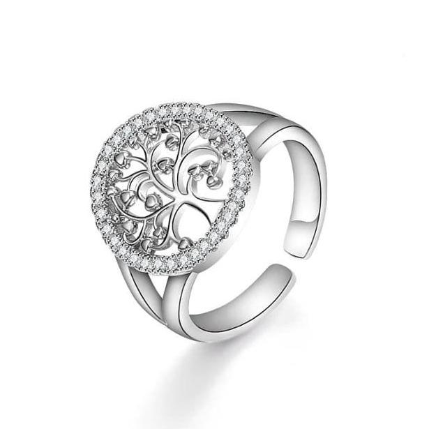 Bague argent discount arbre de vie