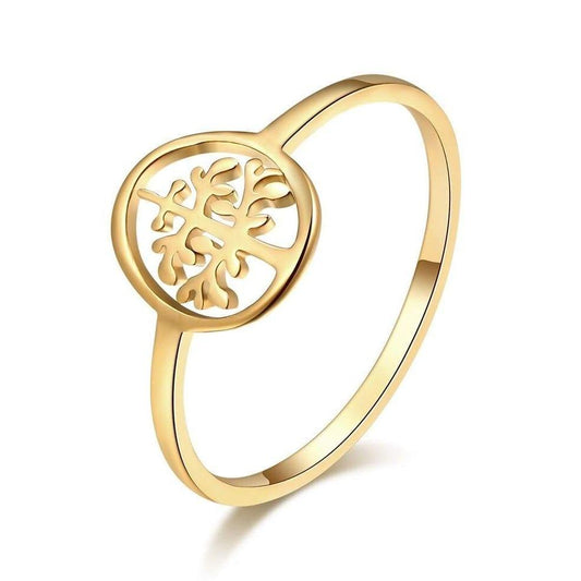 Bague Arbre de Vie Fiançailles 