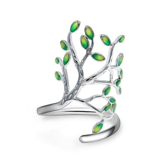 Bague Arbre de Vie Argenté