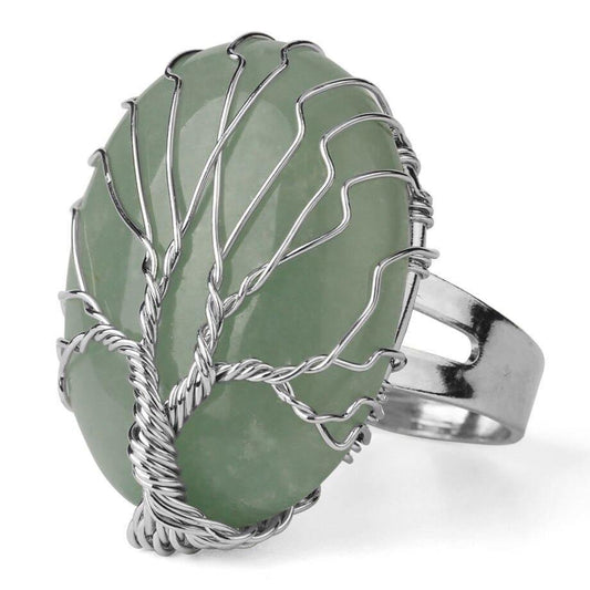 Bague Aventurine Verte