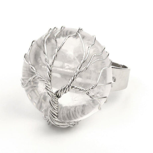 Bague Cristal Blanc