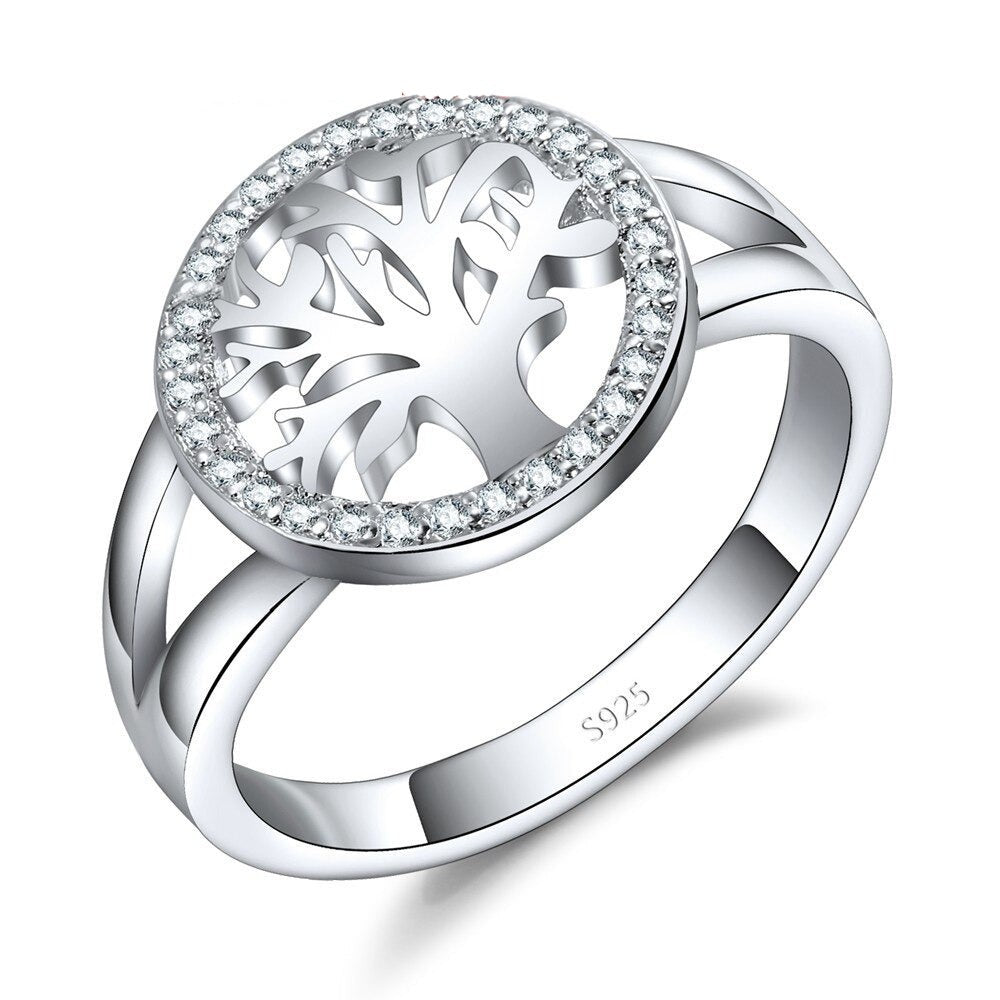 Bague Arbre de Vie en Argent Sterling 925