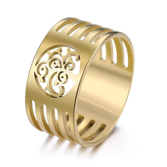 Bague Arbre de Vie Femme Or