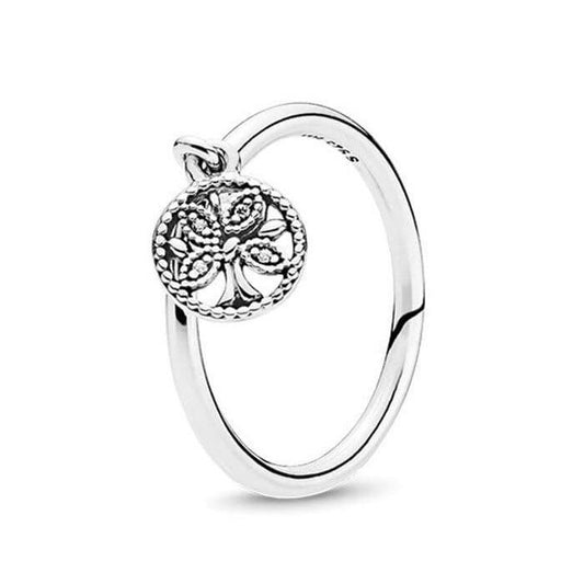 Bague avec Pendentif Arbre de Vie