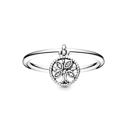 Bague Arbre de Vie avec pendentif