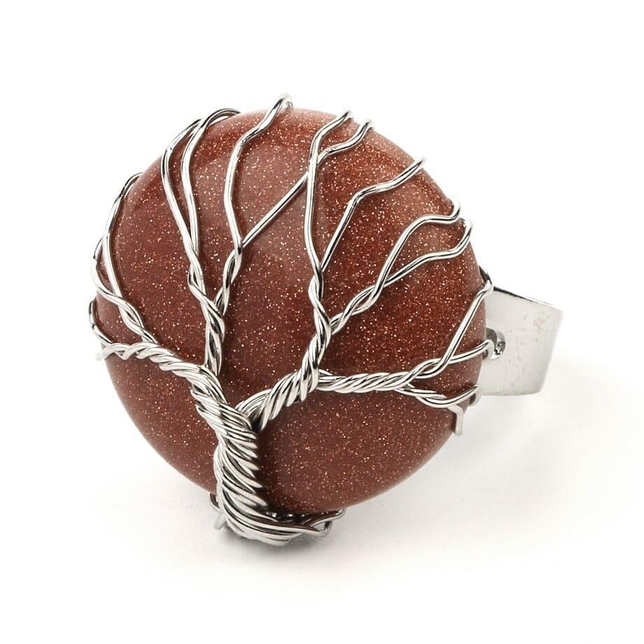 Bague Sable Marron 
