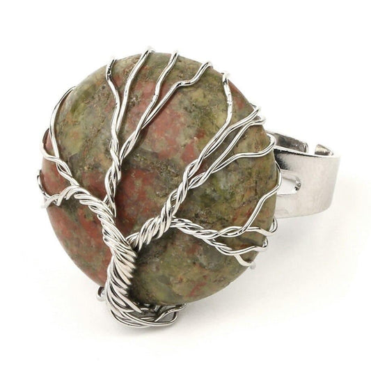 Bague Unakite 
