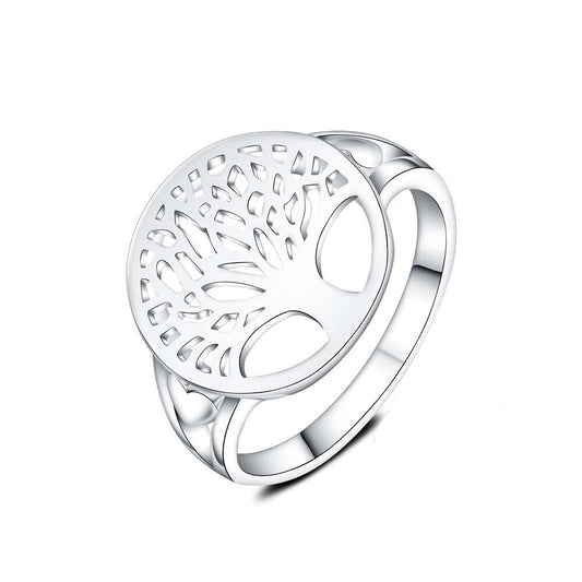 Bague Arbre de Vie Amour en argent Sterling 925