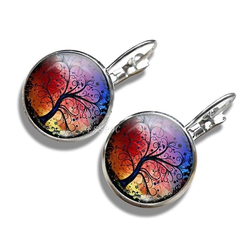 Boucles d’Oreilles Arbre de Vie Futur