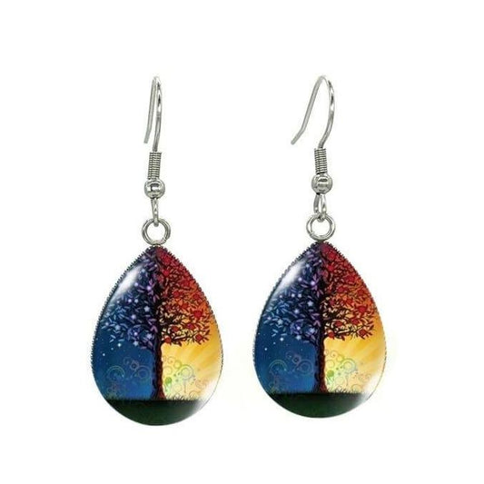Boucles d’Oreilles Jour et Nuit