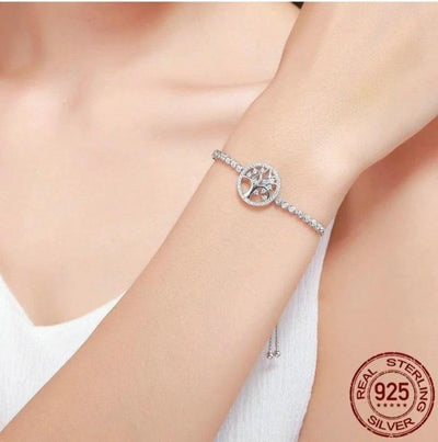Bracelet Arbre de Vie femme Argent sterling 925
