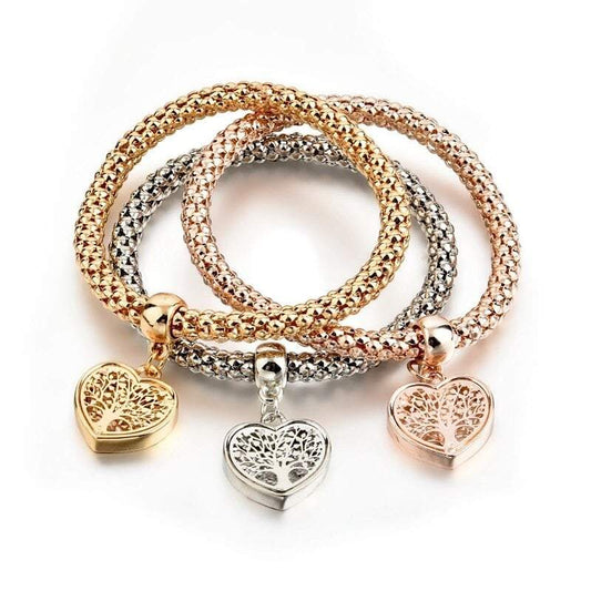 Bracelet Arbre de Vie Cœur