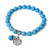 Bracelet Arbre de Vie Turquoise Bleue