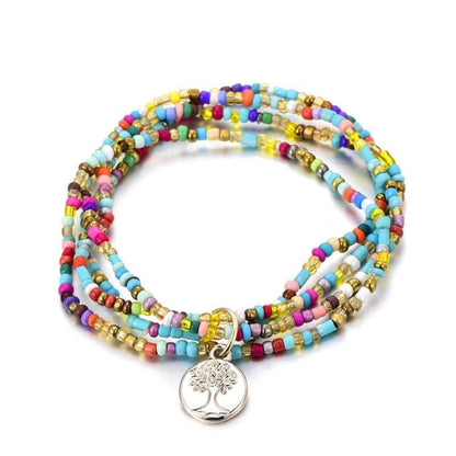 Bracelet Arbre de Vie Bohème coloré