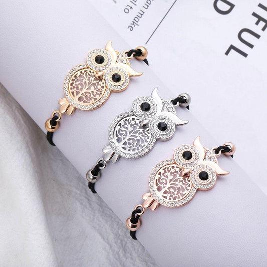 Bracelet Chouette arbre de vie