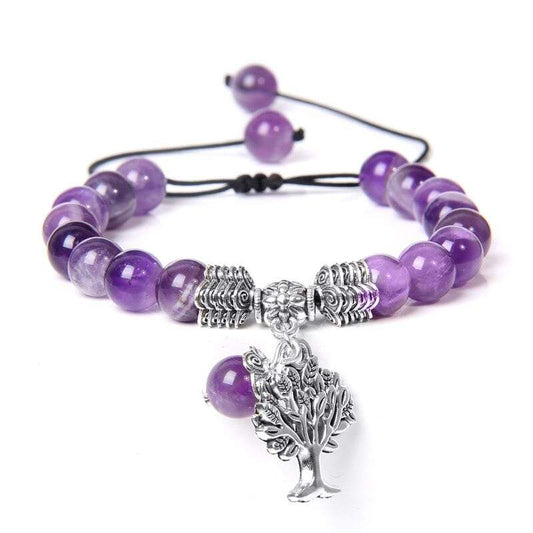 Bracelet Pierre Améthyste