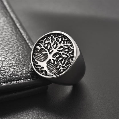 Chevalière Arbre de Vie homme