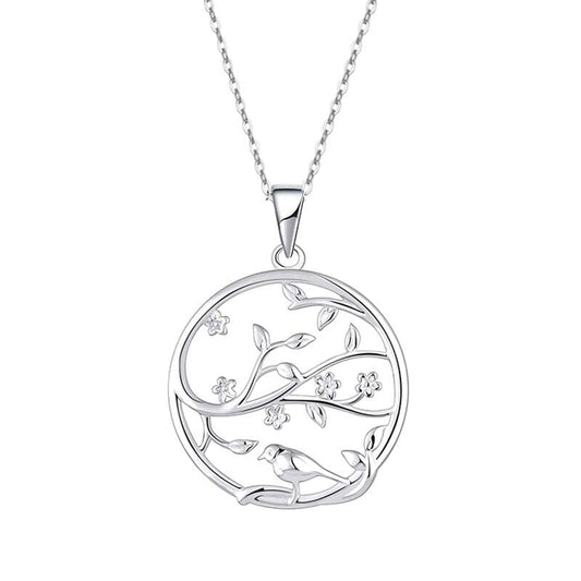 Collier Arbre de Vie Oiseau