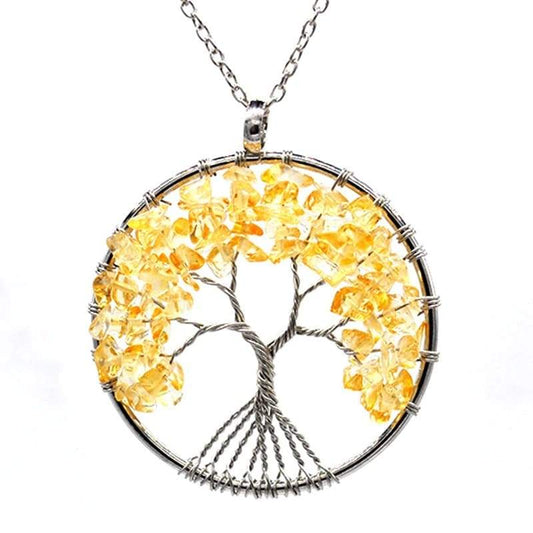 Collier Citrine
