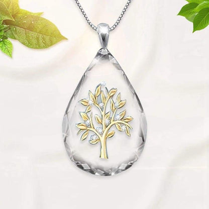 Collier en Forme de Goutte d'eau