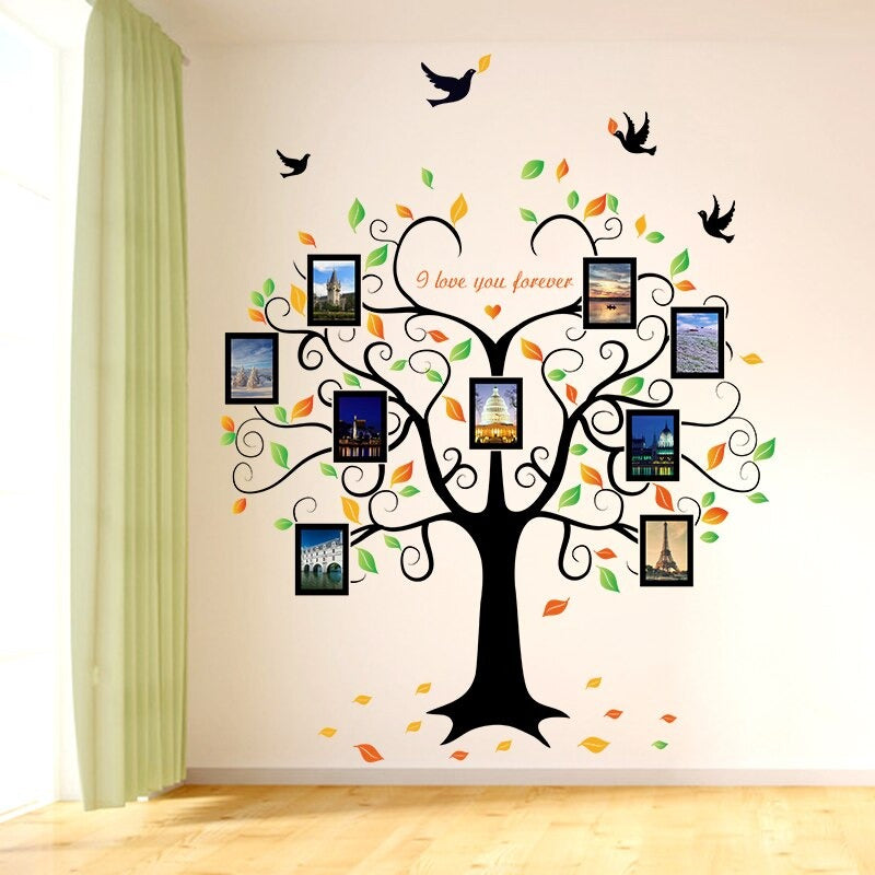 Sticker Mural Arbre Photo