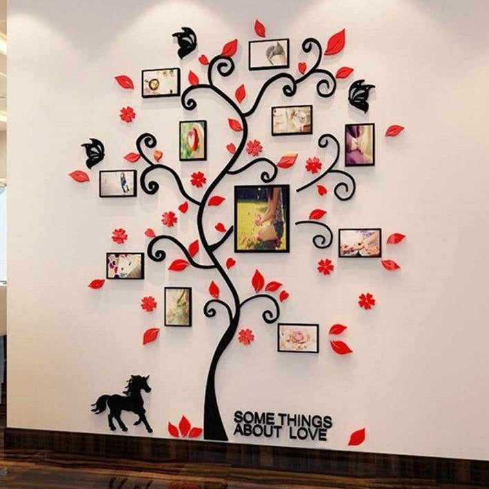 Sticker Arbre  Photo de Famille