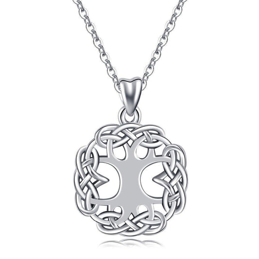 Collier Arbre de Vie Celte Argent Sterling 925