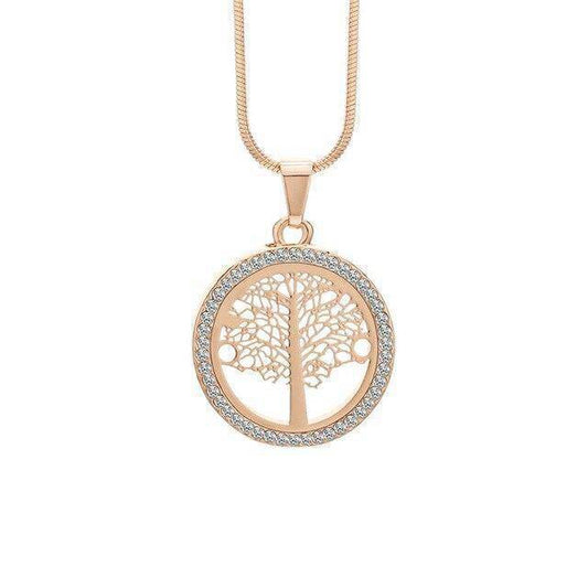 Pendentif Arbre de Vie Or Rose