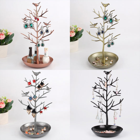 Porte-Bijoux Arbre de Vie en Métal 