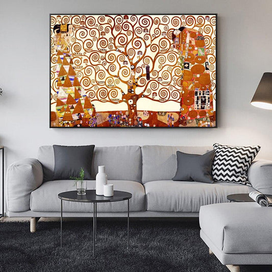 Tableau toile Arbre de Vie Klimt