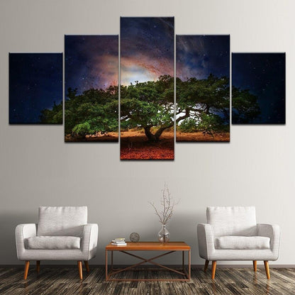 Tableau Arbre  Nocturne