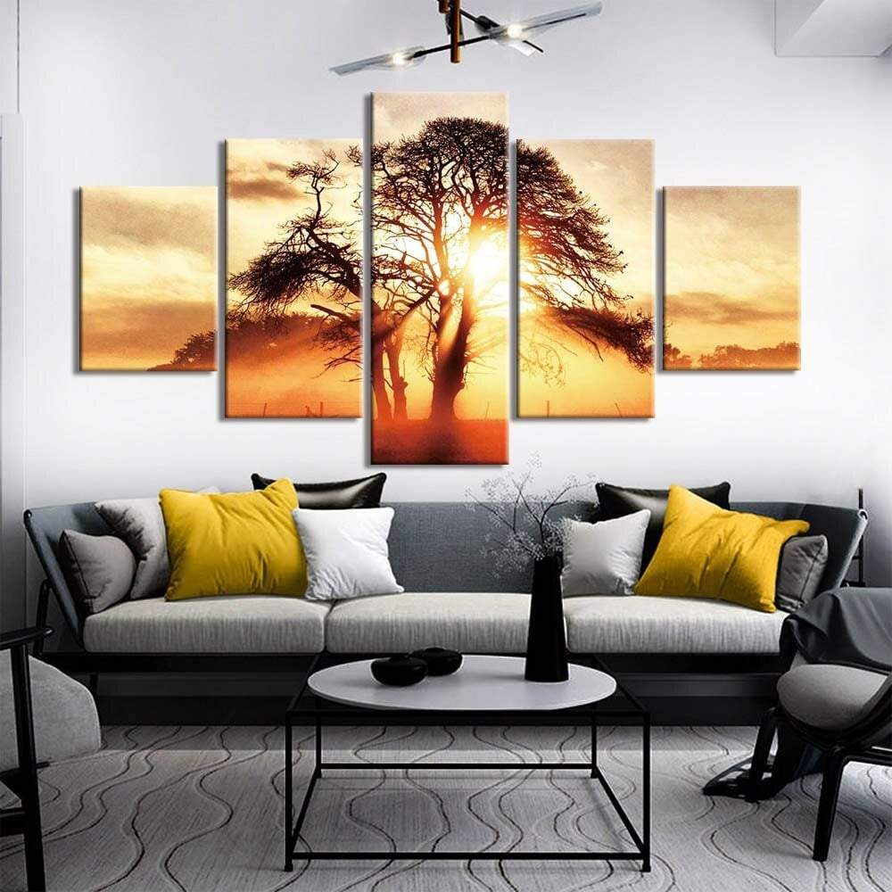 Toile Coucher de Soleil