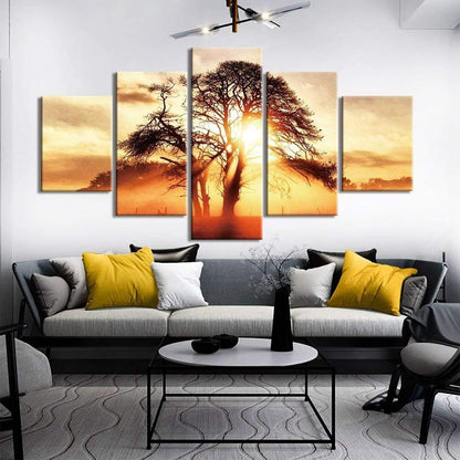 Toile Coucher de Soleil