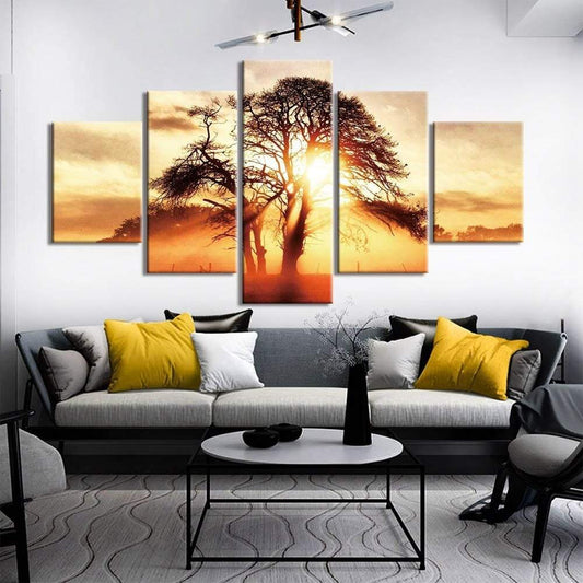Toile Coucher de Soleil