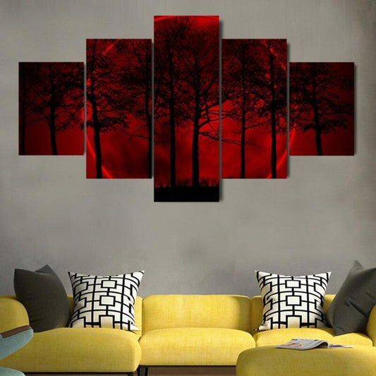Tableau toile Fin du Monde